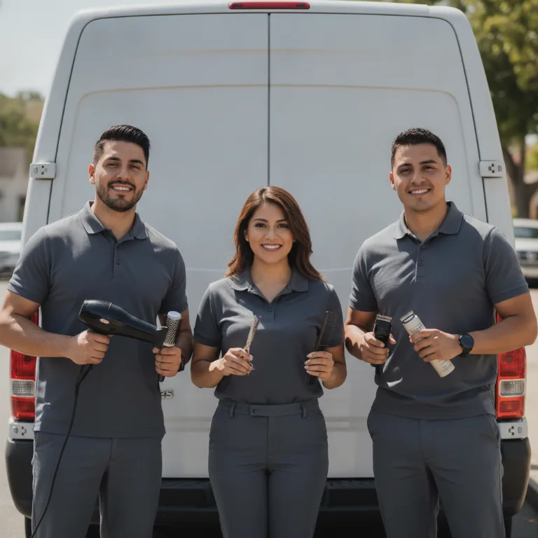 Cabeleireiro de Luxo equipe em Araucaria